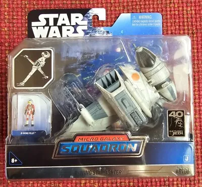 New! Star Wars Micro Galaxy Squadron B-Wing Starfighter 0106 Series 5 + Pilot • $32.88