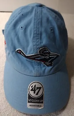 Major League Lacrosse Hat '47 Clean Up Blue • $4.88