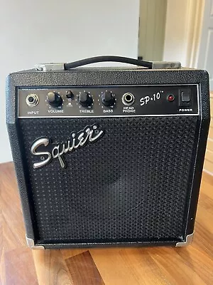 Fender Squier SP 10 10W Electric  Guitar Amplifier • £24