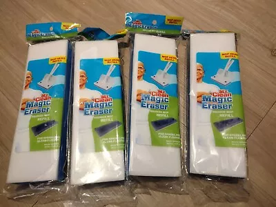 4 Pack - Mr. Clean Magic Mop Head Eraser Refill Squeeze Mop Refill • $25