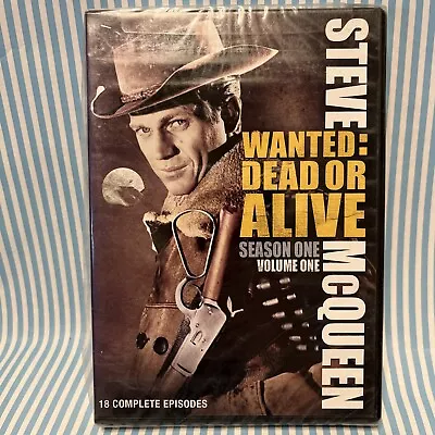 Wanted: Dead Or Alive - DVD Season 1 18 Episodes Steve McQueen • $7.95