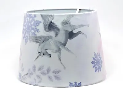 Unicorn Lampshade Ceiling Light Shade Girls Princess Horse Bedroom Nursery Lilac • £27.99