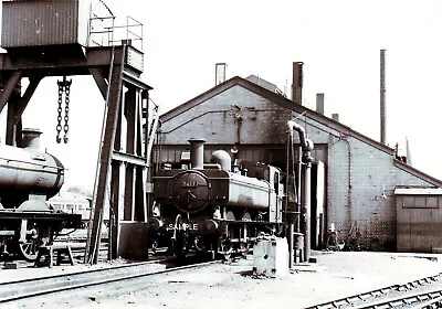 ABERYSTWYTH RAILWAY STATION CEREDIGION WALES. C1960 Loco; 7417 PHOTO 12 X 8 • £6.90