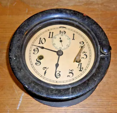 Vintage SHIP CLOCK-needs TLC/Service • $50