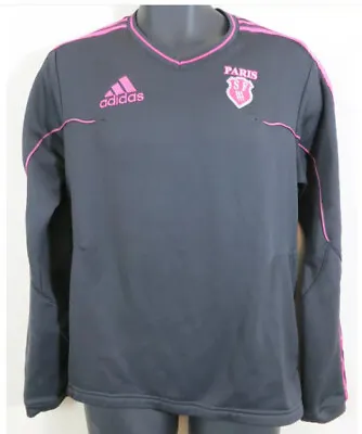 £19.99 • Buy Adidas Stade Français Paris Rugby Union Shirt Top Jersey Mens Medium M 38/40