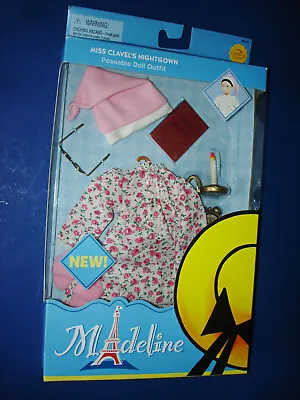 Madeline 8  Doll MISS CLAVEL'S NIGHTGOWN Outfit #84234 MIB! Learning Curve 2003  • $45