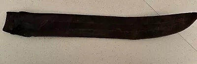 Vintage 21  COLLINS & CO. LEGITIMUS Sword Machete No 13 Leather Scabbard (9) • $39.95