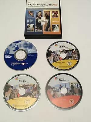 Microsoft Digital Image Suite Plus 2006 4 Disc Set Missing One • $19.99
