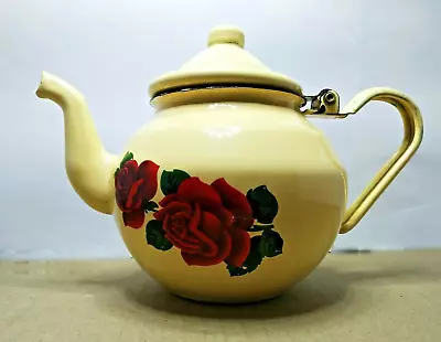 Vintage Moroccan Handmade Teapot For Drinking Tea Traditional Iron Teapot • $40