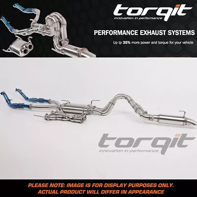 Torqit Stainless Exhaust For Holden Rodeo RA 3.0 TDI 01/2007 Common Rail Diesel • $2170