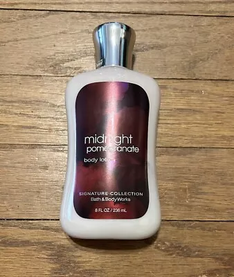 Bath And Body Works Midnight Pomegranate  Lotion 8oz Vtg Old Stock • $24.95