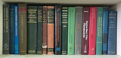 Vintage Physics Math Science Engineering Tech Books - Individually Sold - Pick • $10