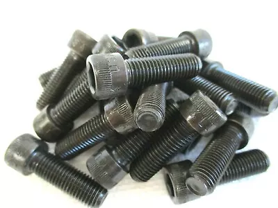 5/16-24 X 1  SOCKET HEAD CAP SCREWS BLACK HEAT TREATED ALLOY STEEL - 20 PCS • $11.50