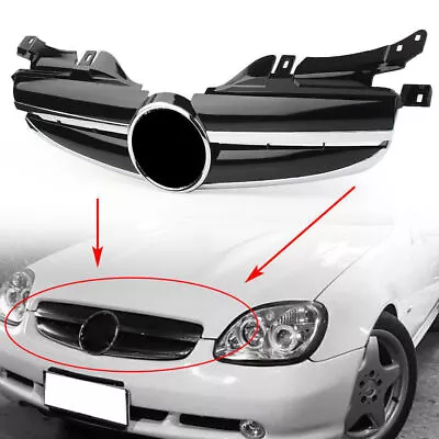 For R170 W170 AMG SLK Class 1998-04 03 02 01 00 Mercedes Benz Front Upper Grill • $130.45