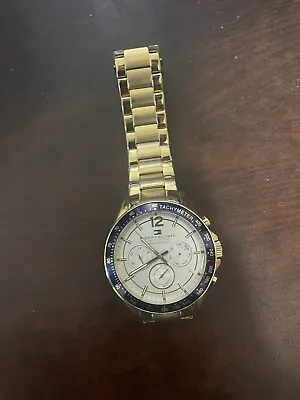 Tommy Hilfiger Luke Men's Gold Watch - 1791121 • $61