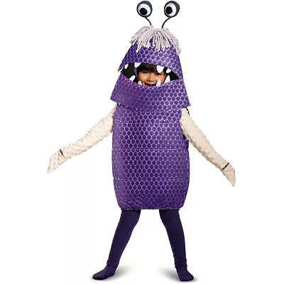 Licensed Pixar Monsters Inc Boo Deluxe Toddler Movie Costume Toddler Girls • $33.23