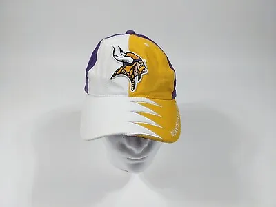 RARE Minnesota Vikings Shockwave Hat Cap NFL Purple + Gold MN Adjustable • $19.97