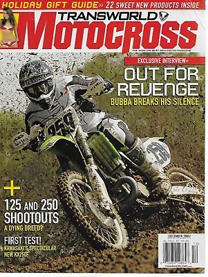 $9.89 • Buy Transworld Motocross Magazine December 2005 - James Stewart Cover
