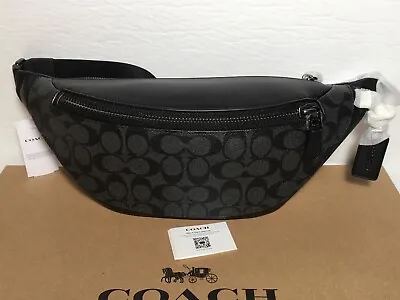 NWT Coach 78777 Warren Belt Bag In Signature Canvas • $168.90