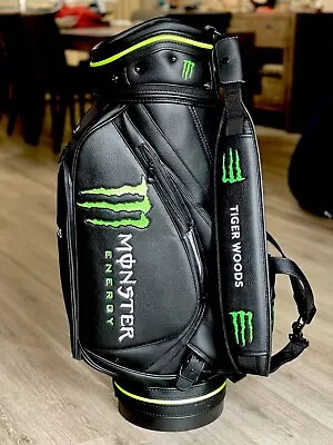 Tiger Woods Golf / Staff Bag - Monster Energy • $3000