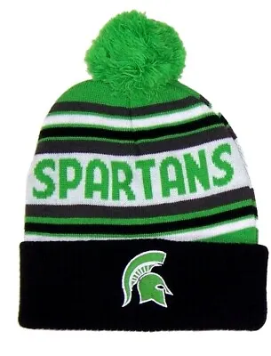 Michigan State Spartans Knit Winter Hat NWT  Adutl Size  By Captivating Headwear • $13.99