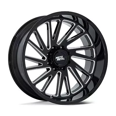 Moto Metal MO811 Combat 20x10 5x5.0 Black Milled Wheel 20  -18mm For Jeep Rim • $340