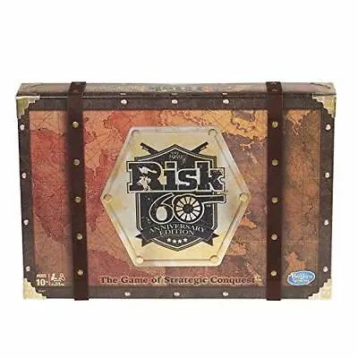 $63.09 • Buy RISK 60th Anniversary Edition Hasbro Gaming Game Of Strategic Conquest 