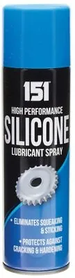 £4.77 • Buy Silicone Lubricant Spray High Performance Eliminates Squeaking Sticking 200ml