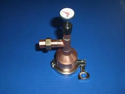 Still Kit Moonshine Keg Topper 2  X 1/2 Copper Tri Clamp Gasket Thermometer!! • $48.69