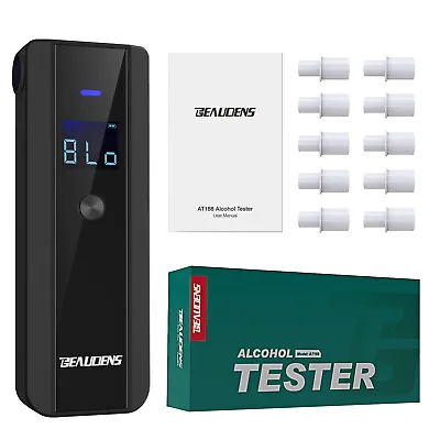 £20.99 • Buy New Digital Breath Alcohol Analyzer Tester LCD Breathalyzer Test Detector Kit