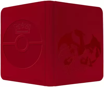 Ultra PRO Pokemon Charizard Elite Zippered 9-Pocket 360 Card Binder Album • £29.95