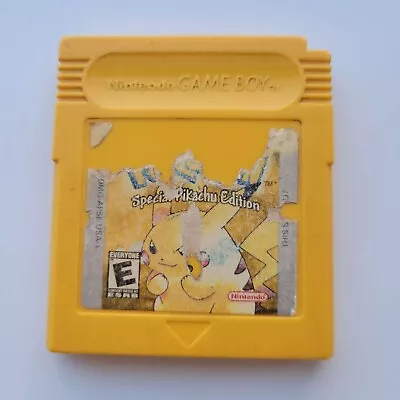 Pokemon Yellow Version - Nintendo Game Boy Color (Authentic Tested Saves) • $51.04
