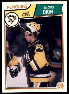 1983-84 O-Pee-Chee Michel Dion Pittsburgh Penguins #279 • $1.85