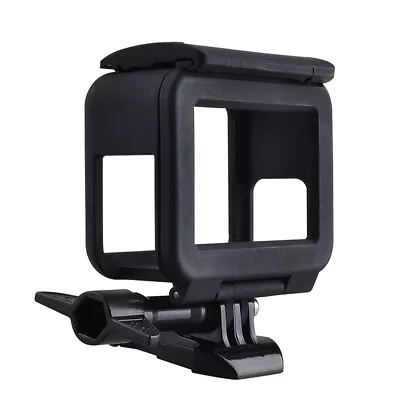 Protective Housing Case Mount W/ Soft Lens Cap Frame For GoPro Hero 5 6 7 Black • $8.65