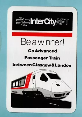 Railway Playing Card 1 No  Single - InterCity A P T (1) • £1.50