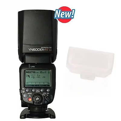 YONGNUO YN600EX-RT II Wireless Flash Speedlite Speedlight For Canon + Diffuser • $293.69