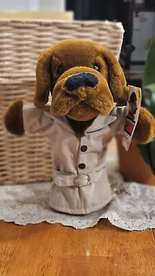 1986 McGruff NEW NWT Crime Dog Plush Hand Puppet UNUSED Dakin DARE PSA 1980s • $45.95