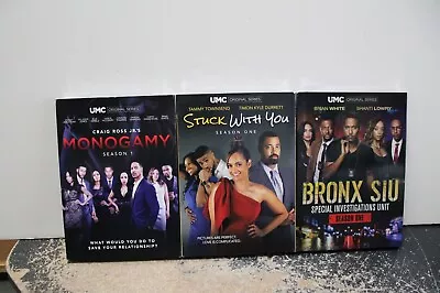 Lot Of 3 UMC Original TV Series: Bronx Siu; Stuck With You; Monogamy NEW • $18.88