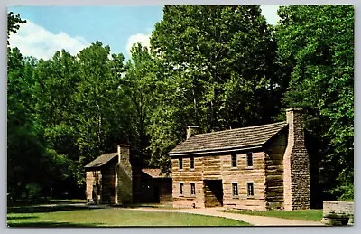 Spring Mill State Park Mitchell Indiana Pioneer Village IN Postcard UNP VTG • $3
