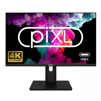 PiXL PX27UDH4K 27 Inch Frameless IPS 4K USB-C 60Hz Monitor • £227.62