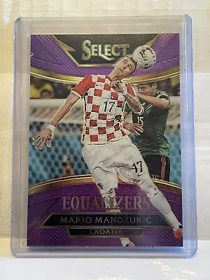 2015-16 Panini Select Mario Mandzukic #67 Purple Prizm #/99 Croatia • $6.74