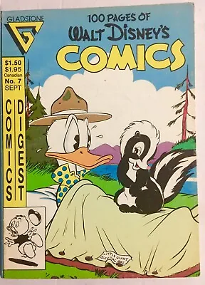 Gladstone Walt Disney Comics 1987 Issue 7 Carl Barks Art • $10