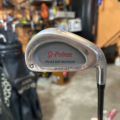 Vulcan Golf Technology Q-Pointe 6 Iron Golf RH Club • $10