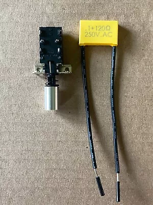 New Marantz Power Switch + Push Button Knob + .1 Uf + 120 Ohm Snubber • $13