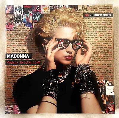 Sealed Madonna Box Set 1st Edition 2022 Black Red Vinyl 6 Record Lp Celebration  • $300