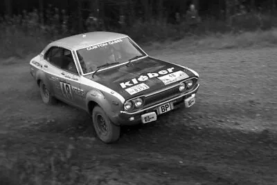 Andy Dawson & Kevin Gormley Datsun Violet WRC RAC Rally 1975 Old Photo 10 • $10