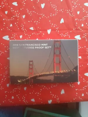 2018 San Francisco Mint Silver Reverse Proof Set • £134.98