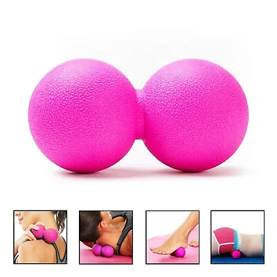 AdorePro Peanut Lacrosse Massage Ball 1 Pc Myofascial Release Trigger Point Yoga • $11.98