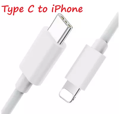 $7.29 • Buy 6FT Extra Long USB C PD Fast Charger Cable Cord For IPhone 14 13 12 Pro Max IPad