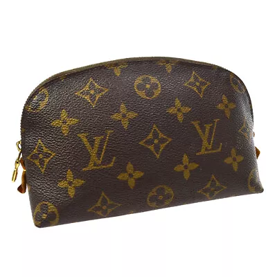£142.76 • Buy Louis Vuitton Pochette Cosmetic Pouch Purse Monogram Canvas M47515 04612